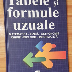 Tabele si formule uzuale. Editura All, 2008