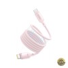 Cablu Date si Incarcare USB-C - USB-C Baseus PicoGo 240W 1m Roz P10376800411-00