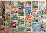 TAILANDA (1940-80) ''LOT cca 400 timbre f vechi''-stampilate.--Vezi-Scan