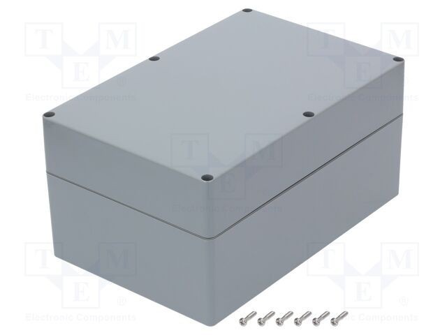 Carcasă universală GAINTA ABS gri &icirc;nchis 160mm x 240mm x 120mm