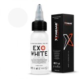 Tus Alb Tatuaje XTREME EXO White 30ml - Cerneala Vegană REACH - Pigment Tatuaj Profesional