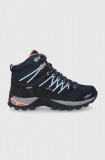 Cumpara ieftin CMP pantofi RIGEL MID WMN TREKKING SHOE WP femei, culoarea albastru marin