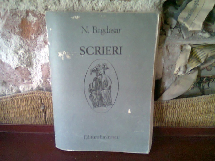 SCRIEREI - N. BAGDASAR