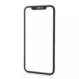 Geam Sticla OCA iPhone XR, Rama Inclusa, Negru - Componenta Display Premium