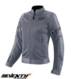 Cumpara ieftin Geaca (jacheta) femei pentru scuter - motocicleta Racing vara Seventy model SD-JR30.2 Mojave culoare: gri ice Gri ice S