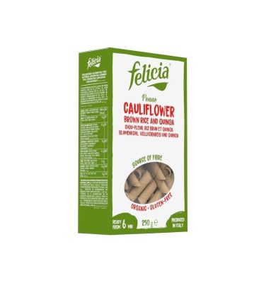 Penne din Orez Brun si Quinoa cu Conopida Eco 250 grame Felicia foto