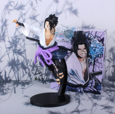 Figurina Sasuke Uchiha Chidori Naruto anime 23 cm jump foto