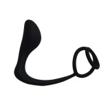 Dildo anal Rosy cu inel penis