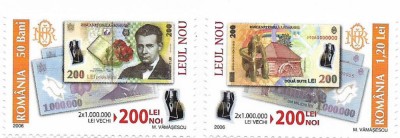 Romania (373) - Leul Nou 2006, 2006 - serie neobliterata foto
