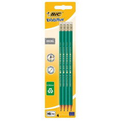 Bic Set Creioane Grafit Eco Evolution 655 Pachet Cu 4 Bucati 096948