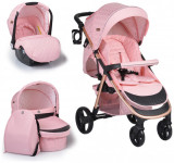 Carucior 3 in 1 Cangaroo Noble Pink