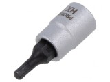 Tubulară HEX 3mm 1/4 33mmșurubelniță
