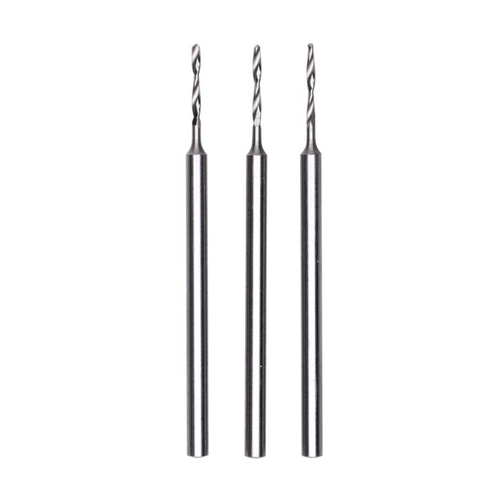 Set 3 burghie HSS, 1.0mm, Proxxon 28854
