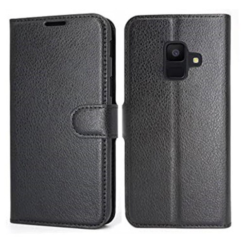 Husa Samsung A6 2018 a600 Wallet Case BeHello Negru