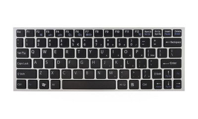 Tastatura Laptop, Sony, Vaio VPC-YA, VPC-YB, VPCYA, VPCYB, argintie, layout US, V1 foto