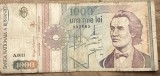 (BNK A) Romania bancnota 1000 lei 1993