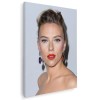 Tablou Scarlett Johansson actrita 2098 Tablou canvas pe panza CU RAMA 80x120 cm