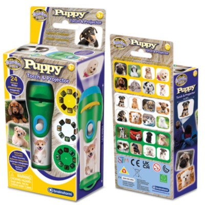Proiector tip lanterna - Catelusi draguti PlayLearn Toys foto