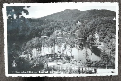 Carte postala, Sovata Bai Lacul Ursu, 1936 foto