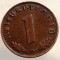 2.552 GERMANIA WWII 1 REICHSPFENNIG 1939 D