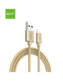 Cablu USB Micro fast charge auriu Golf GC76M