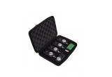 Kit 4 Avertizori Pescuit EAST SHARK, Statie Wireless, Snag Bar, LED Galben/Verde/Albastru/Rosu, Volum/Ton/Sensibilitate Ajustabile, Impermeabil