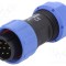 Mufă SP17 tată PIN: 7 IP68 6&divide;10mm WEIPU 400V 5A