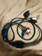 Cablu video component multi consola, xbox360, PS2, PS3, Wii foto