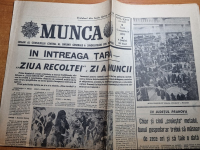 munca 5 octombrie 1970-art. jud. prahova,fotbal UTA arad si marile sperante foto