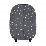 Husa protectie scoica auto SeviBebe Grey Stars