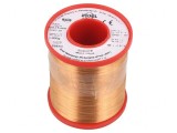S&acirc;rmă emailată dublu 0,15mm 1kg Cu