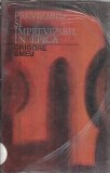 Previzibil si Imprevizibil in Epica Grigore Smeu Editura Academiei 1972 Carte Romana Stare Buna Romana