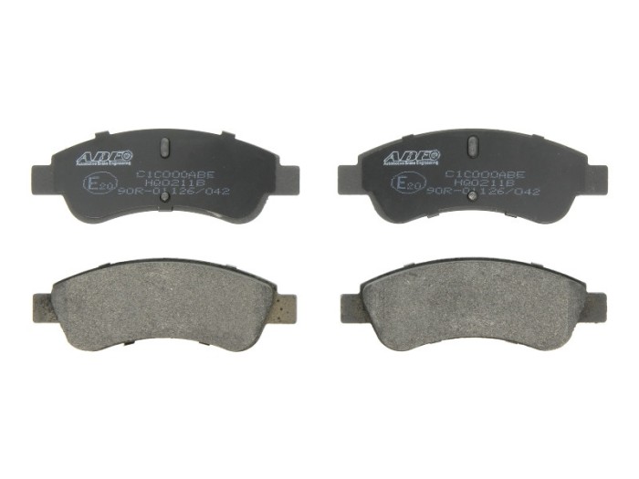 Set placute frana,frana disc PEUGEOT 206 Hatchback (2A/C) (1998 - 2016) ABE C1C000ABE