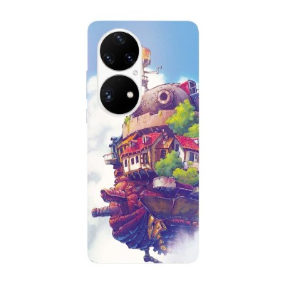 Husa compatibila cu Huawei Nova 9 model Anime Howl&amp;amp;#039;s Moving Castle, Silicon, TPU, Viceversa foto