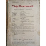 H. Viața Rom&acirc;nească 1908