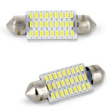 Led bec T10x39 27x4014 alb rece