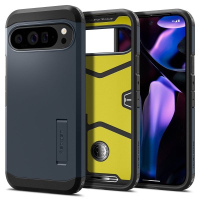 Husa Google Pixel 9 Pro XL Spigen Tough Armor, albastru foto