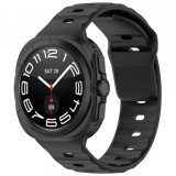 Curea Techsuit W055 pentru Samsung Galaxy Watch Ultra, Neagra