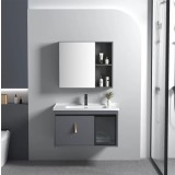 Set mobilier de baie cu lavoar Paris 60cm Grey