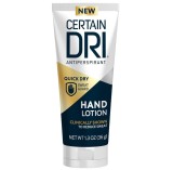 Lotiune de Maini, Certain Dri, Efect Antiperspirant pentru Tratarea Transpiratiei Palmelor, Formula Non-Grasa, 36gr