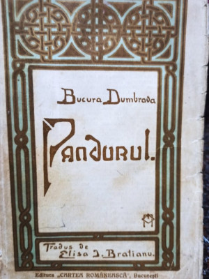 Bucura Dumbrava - Pandurul (editia 1942) foto