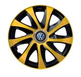 Cumpara ieftin Set 4 capace roti Drift extra gold R15 pentru gama auto VW