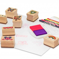 Set de stampile prietenie melissa and doug