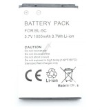 Acumulator Li-Ion 3.7V 1000mAh BL-5C Compatibil Nokia, 52.9x34x5.7mm