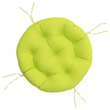 Cumpara ieftin Perna rotunda, verde deschis, &Oslash; 60 x11 cm, tesatura Oxford