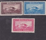 ROMANIA 1928 - POSTA AERIANA C. RAIU - MNH - LP 80a (filigran orizontal), Istorie, Nestampilat