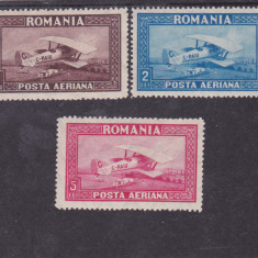 ROMANIA 1928 - POSTA AERIANA C. RAIU - MNH - LP 80a (filigran orizontal)