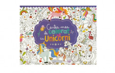 Cartea mea de colorat cu unicorni foto