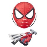 Set Mască și Lansator de P&acirc;nze Spider-Man, 3 Săgeți, Multicolor, CMCLASS