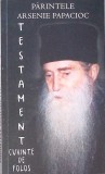 TESTAMENT. CUVINTE DE FOLOS-ARSENIE PAPACIOC-274176